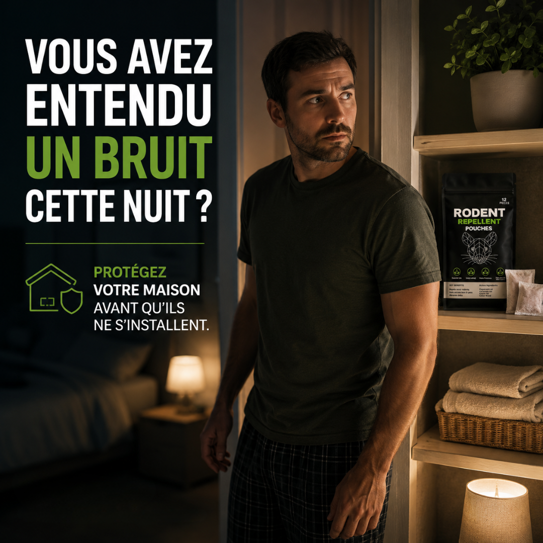 Habitia™ — Pochettes répulsives naturelles anti-rongeurs